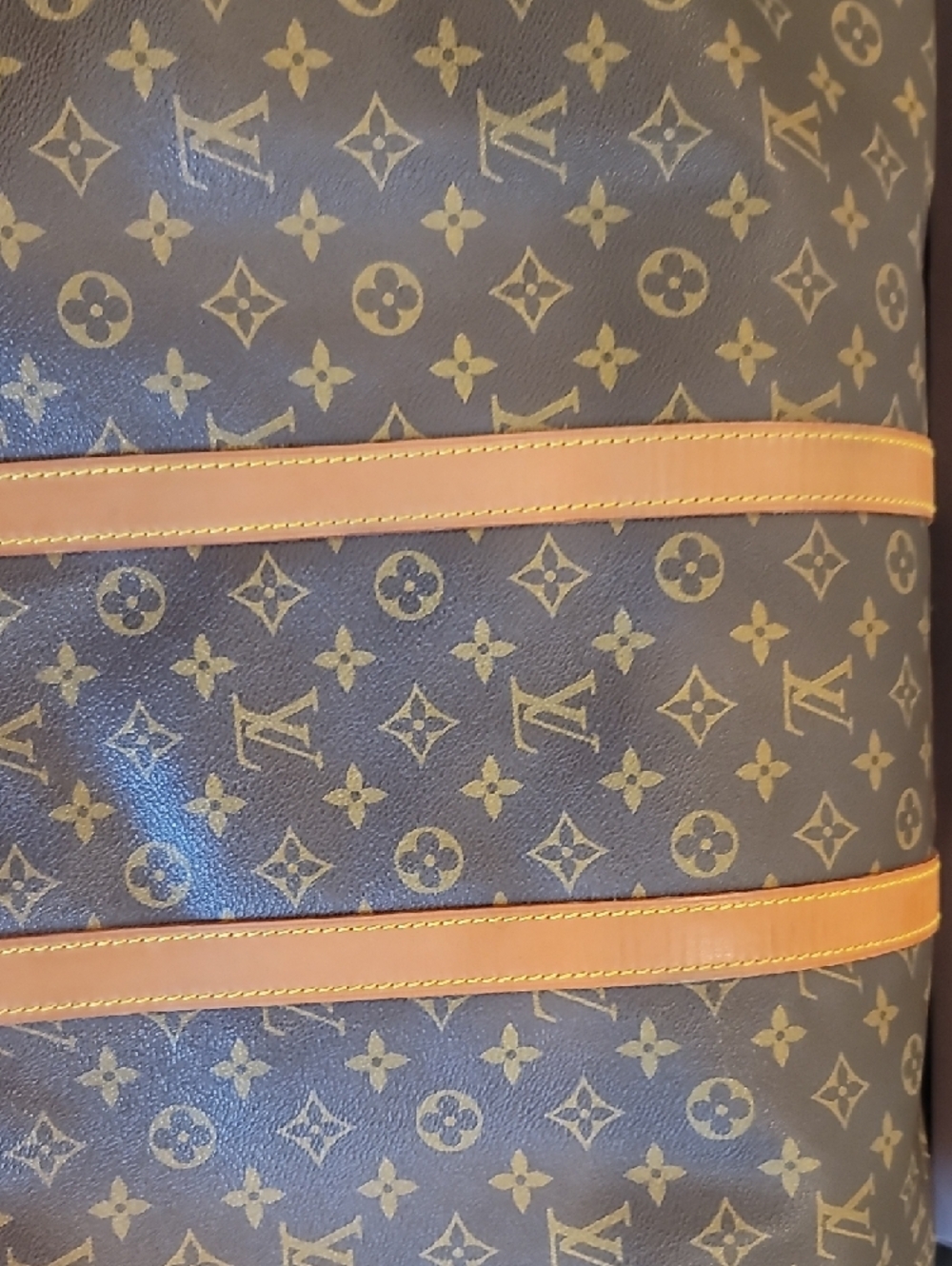 Beautiful Vintage Louis Vuitton Keepal 50 in original box W/key & lock - Picture 4 of 7